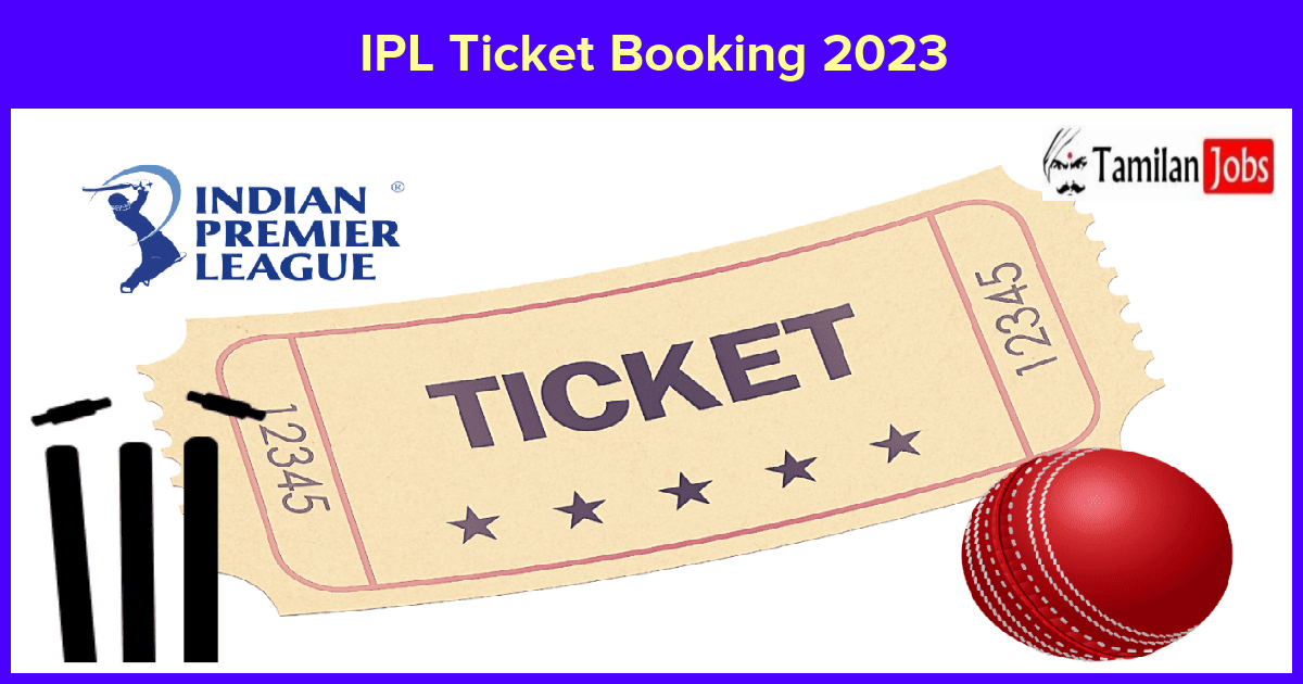 IPL Ticket Booking 2023