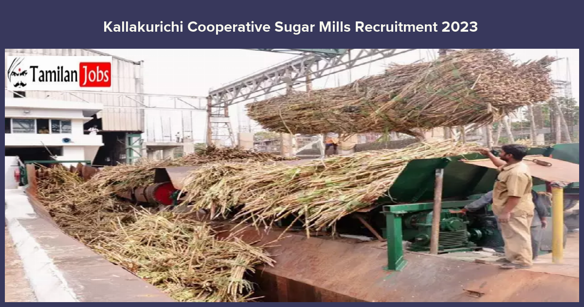 Kallakurichi-Cooperative-Sugar-Mills-Recruitment-2023