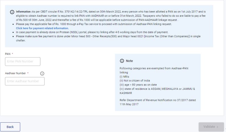 Link Your Aadhar Card 2023 