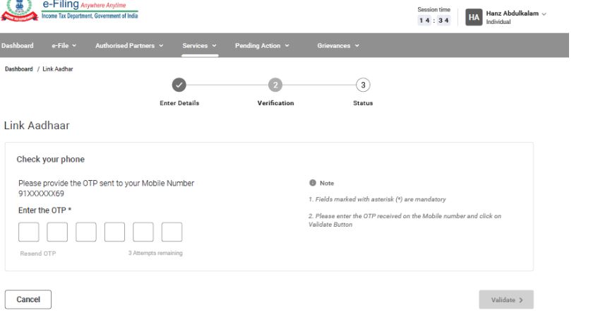 Link Your Aadhar Card 2023