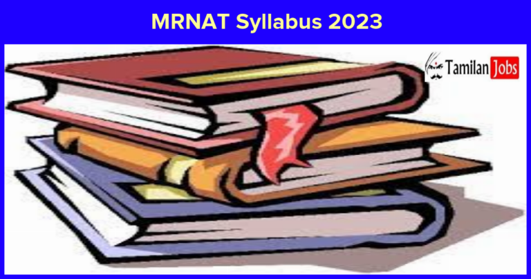 MRNAT Syllabus 2023