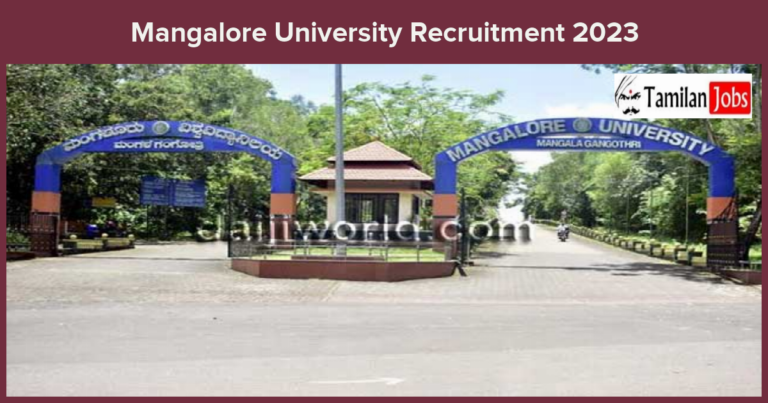 Mangalore-University-Recruitment-2023
