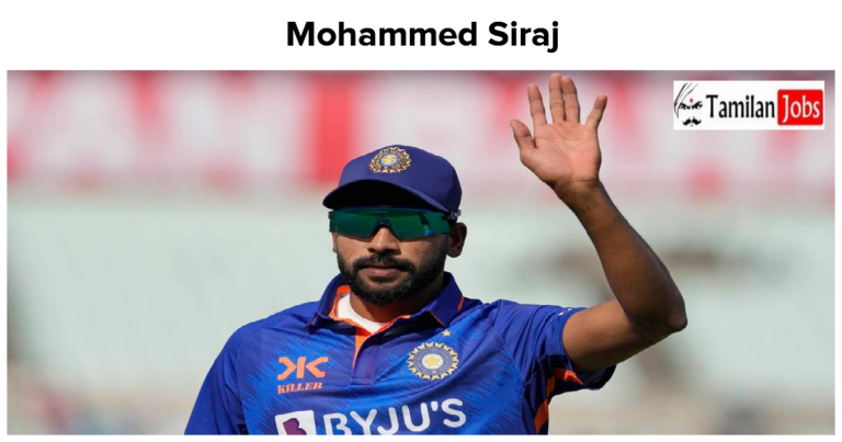 Mohammed Siraj Net Worth in 2023 How is the Cricketer Rich Now?
