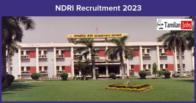 NDRI-Recruitment-2023