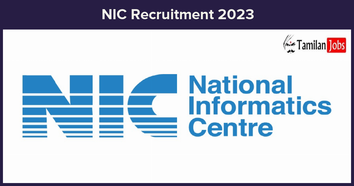 NIC-Recruitment-2023