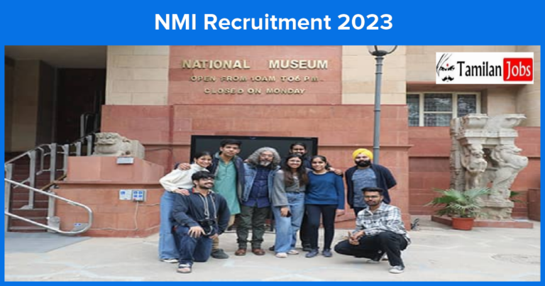 NMI Recruitment 2023