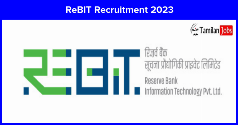 ReBIT Recruitment 2023