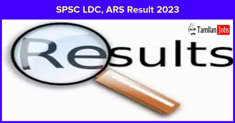SPSC LDC, ARS Result 2023