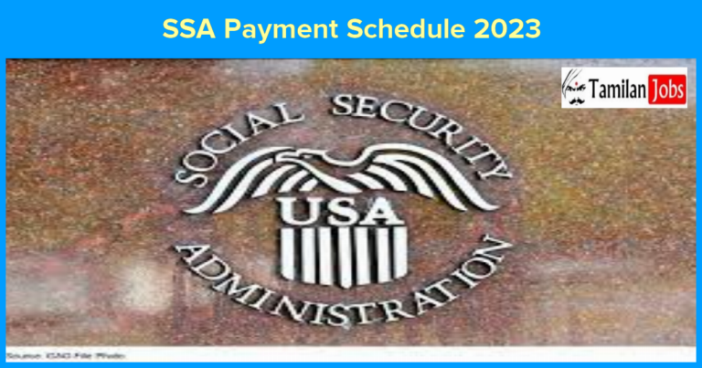 SSA Payment Schedule 2023