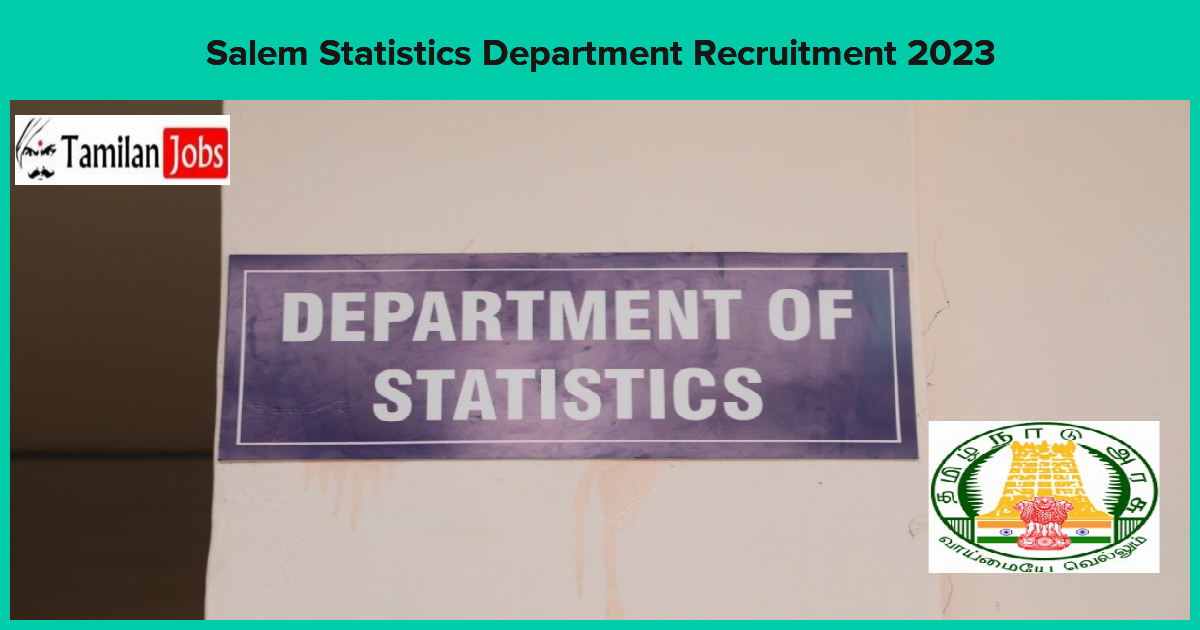 Salem Statistics Department Recruitment 2023