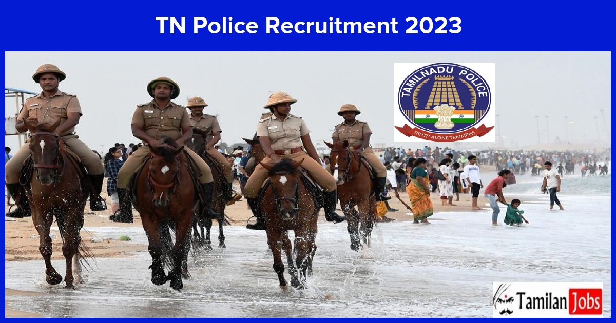 Tn Police Recruitment 2023