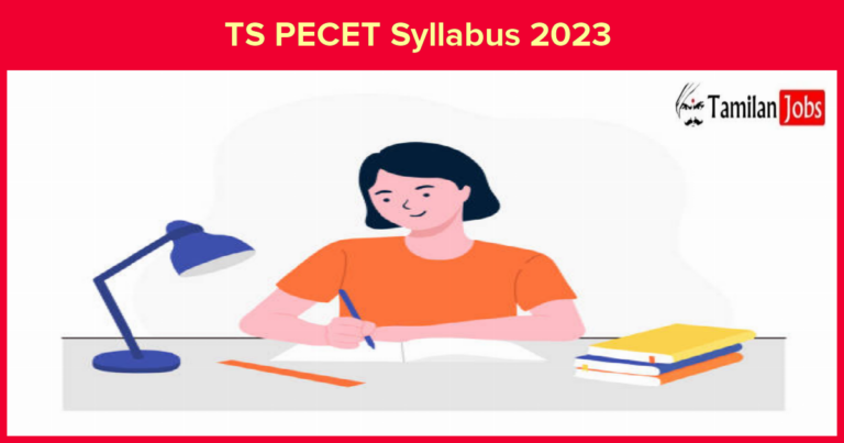 TS PECET Syllabus 2023