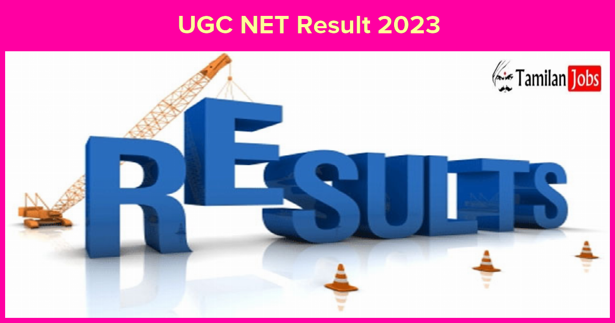 UGC NET Result 2023