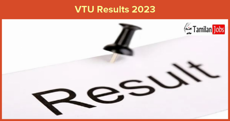 VTU Results 2023