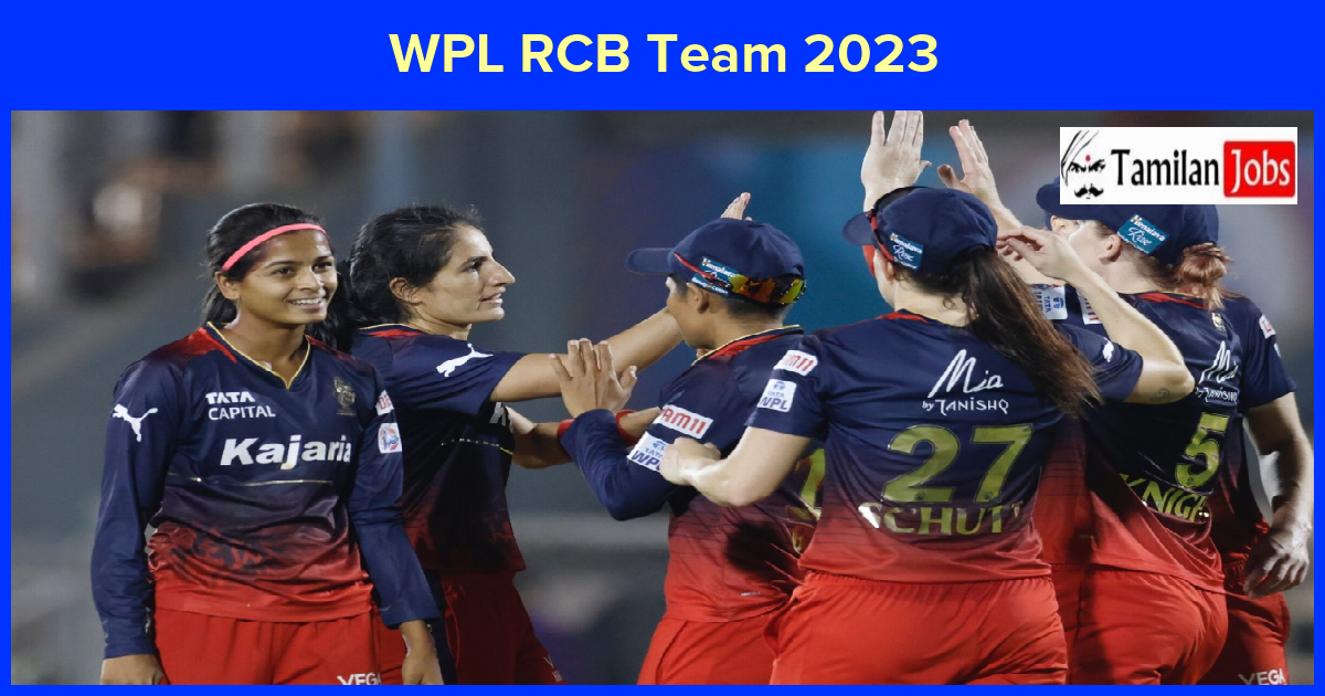 WPL RCB Team 2023