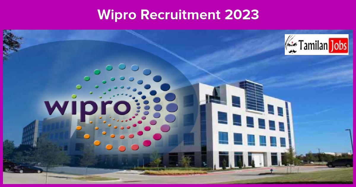 Wipro Recruitment 2023