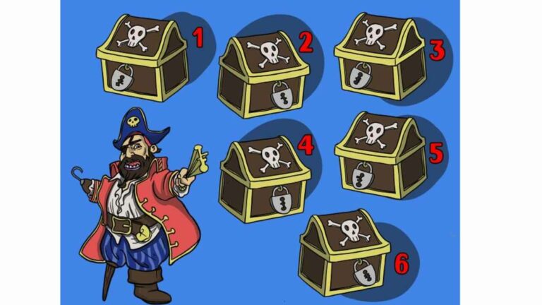 Brain Teaser: Help The Captain To Open Right Treasure Box! 99% Faill