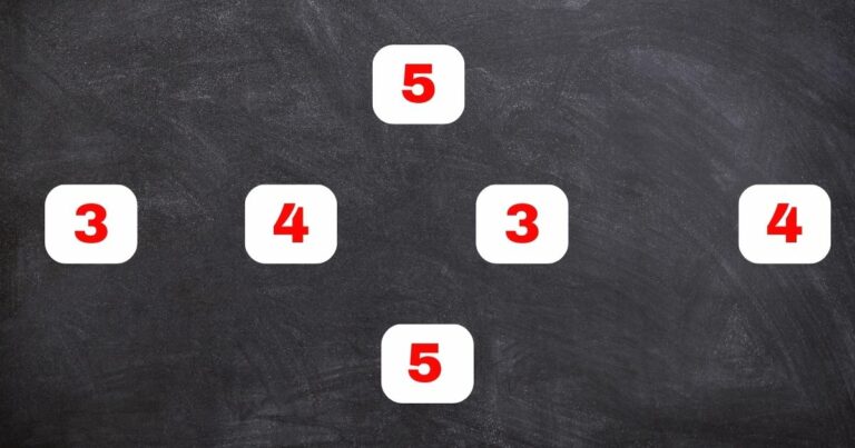 Brain Teaser: Can you Connect The Same Numbers Without Crossing Lines?