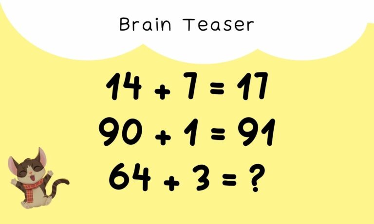 Brain Teaser: If You Are A Genius Solve This Math Puzzle in 6secs