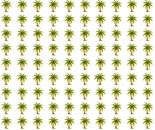 Brain Teaser: If you have Eagle Eyes Spot The Odd Coconut Tree Under 12 Secs
