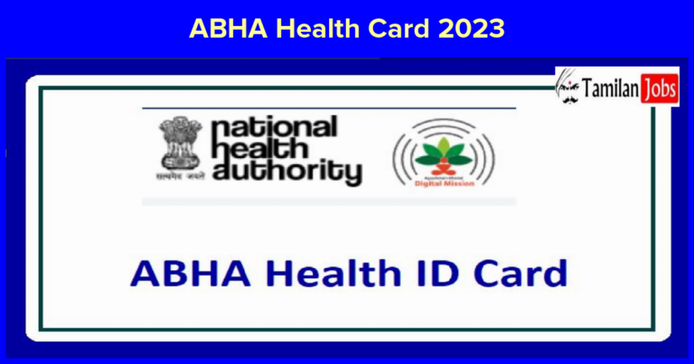 ABHA Health Card 2023