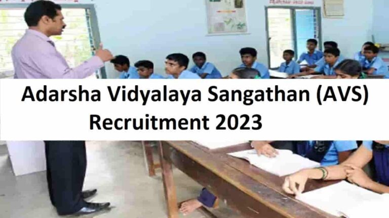 AVS Assam Recruitment 2023: Apply Online for 486 Teaching Posts!