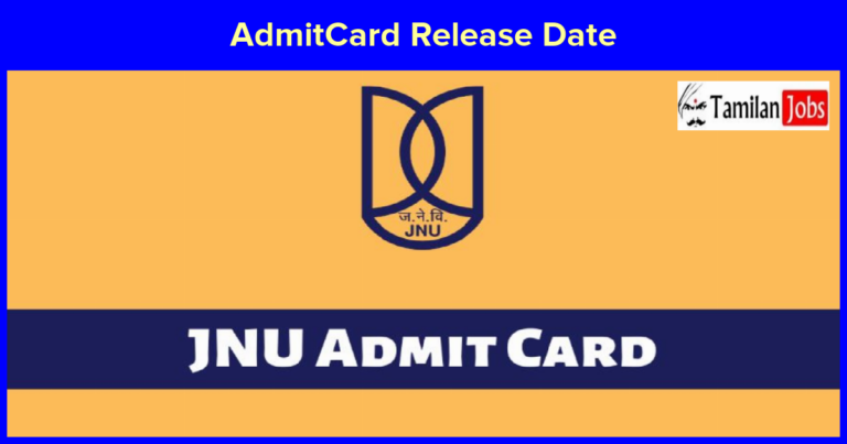 JNU Admit Card 2023 Release Date