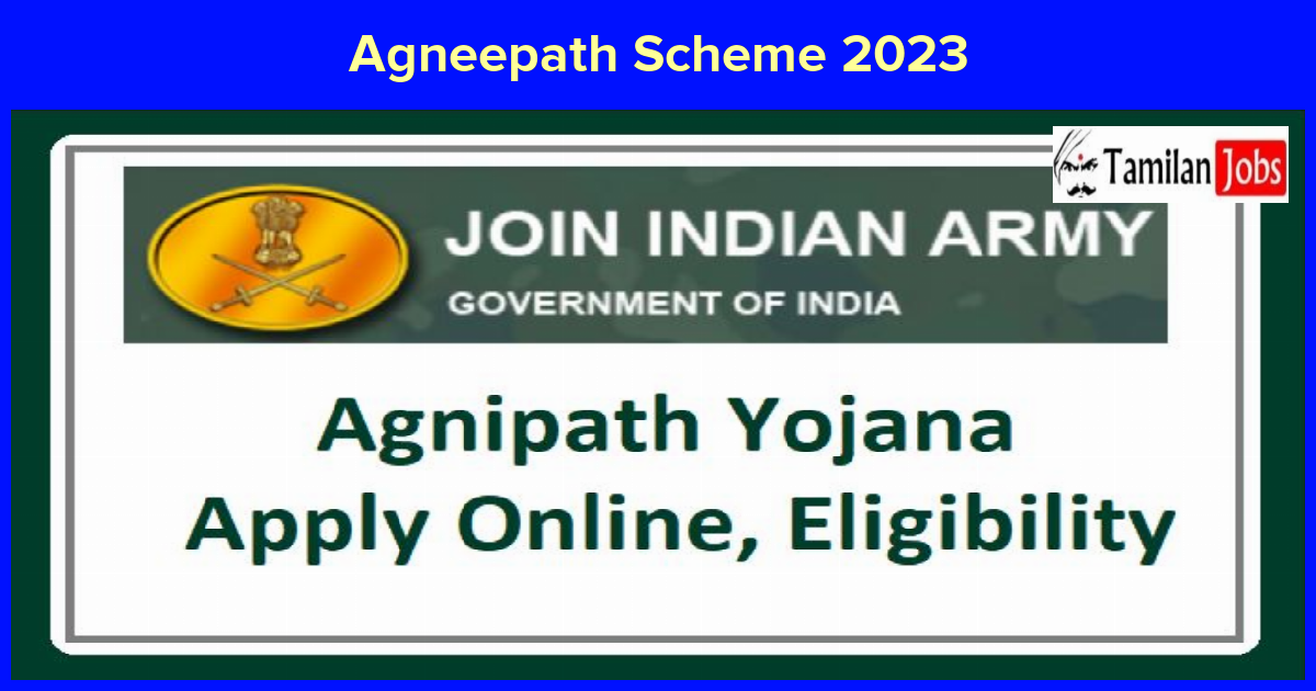 Agneepath Scheme 2023