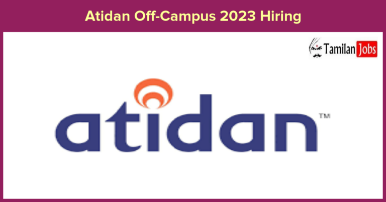 Atidan Off-Campus 2023 Hiring