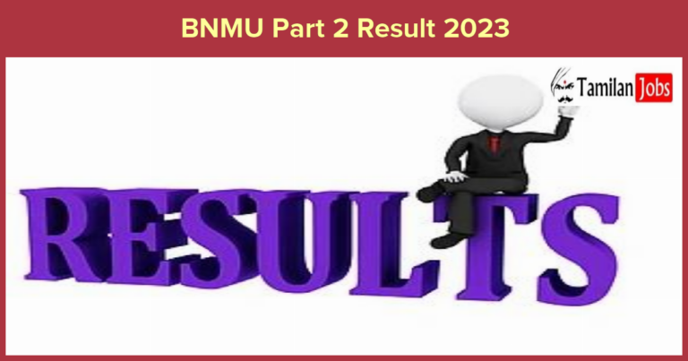 BNMU Part 2 Result 2023