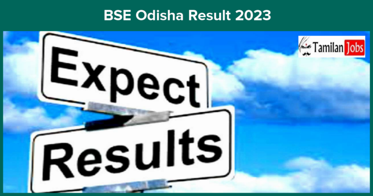BSE Odisha Result 2023