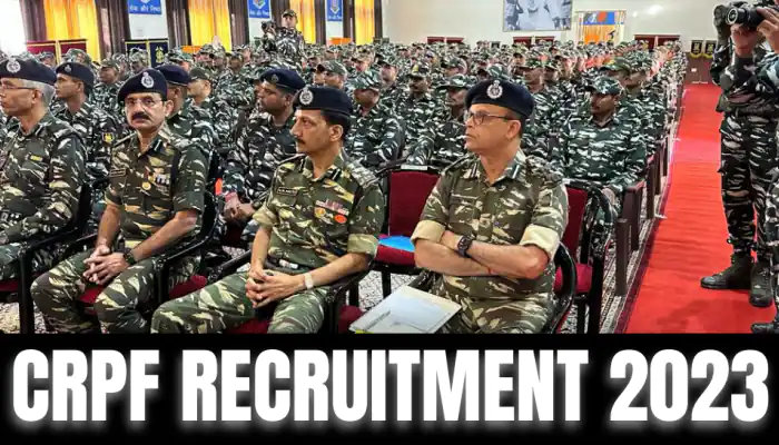 CRPF Recruitment 2023: SI & ASI Jobs, Apply Online, 212 Vacancies @ crpf.gov.in!