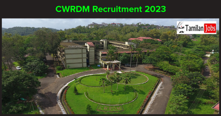 CWRDM Recruitment 2023