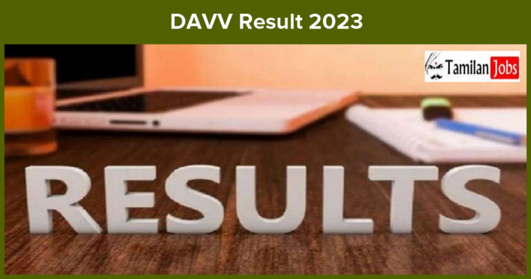 DAVV Result 2023