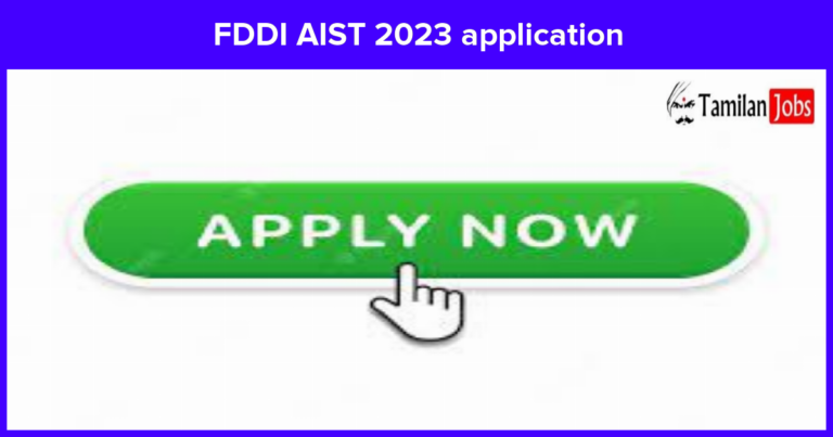 FDDI AIST 2023 application