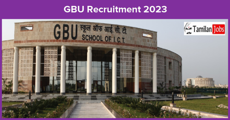 GBU Recruitment 2023