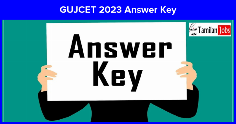 GUJCET 2023 Answer Key, Download Process, Objection Raising, Payment Details