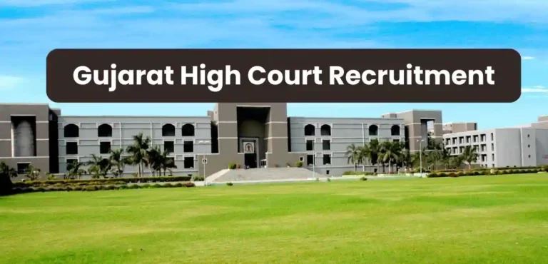 Gujarat High Court Recruitment 2023: Apply Online for 1856 Assistant Posts!