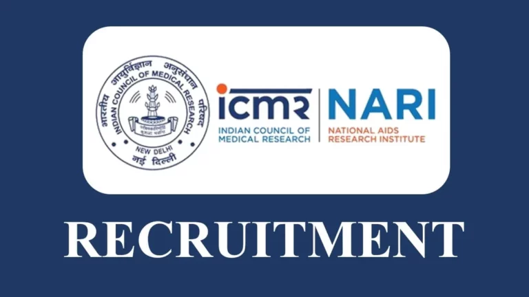 NARI Recruitment 2023: Apply Online for Research Assistant and Laboratory Technician Posts!