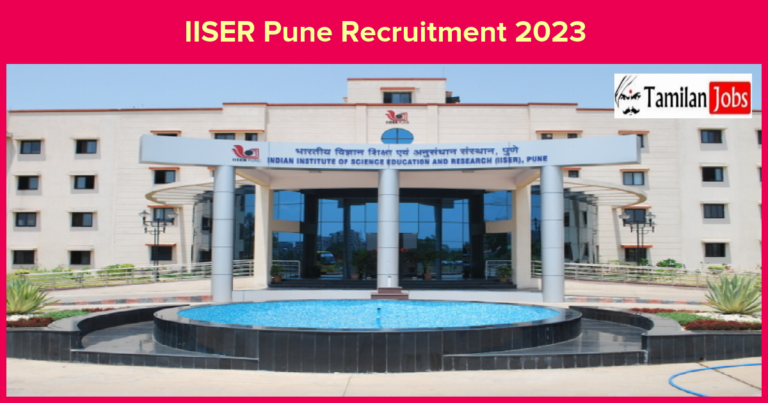 IISER Pune Recruitment 2023