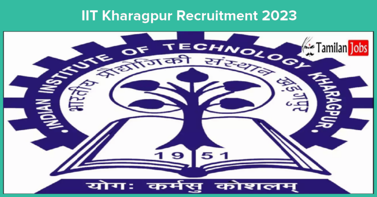 IIT Kharagpur Recruitment 2023