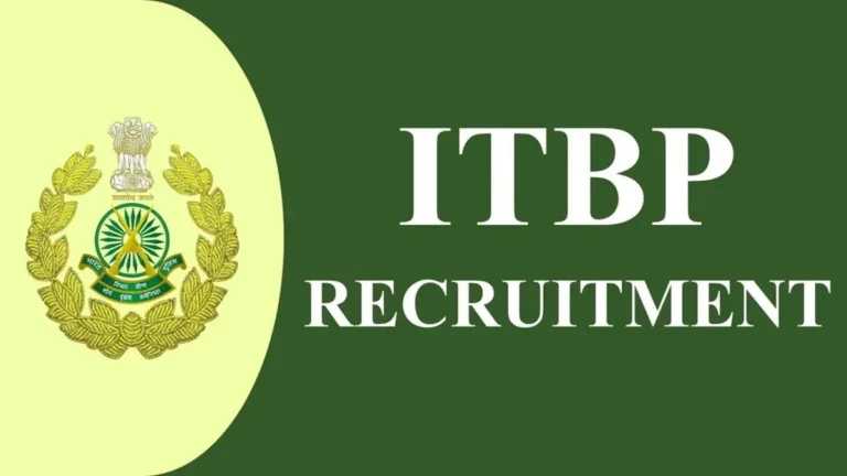 ITBP Recruitment 2023: Sub Inspector (Education and Stress Counsellor) Jobs!