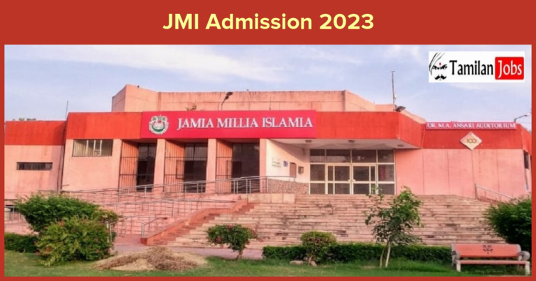 JMI Admission 2023