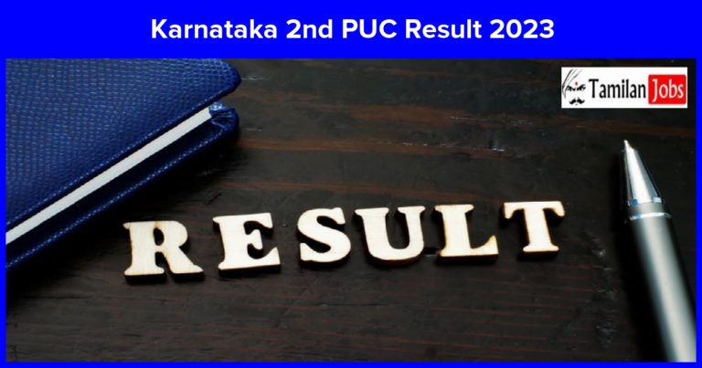 Karnataka 2nd PUC Result 2023: Check Your Class 12th Result Online Today