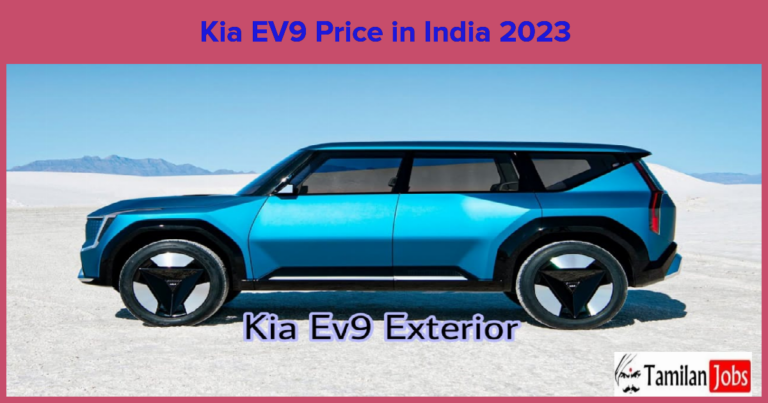 Kia EV9 Price in India 2023