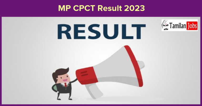 MP CPCT Result 2023