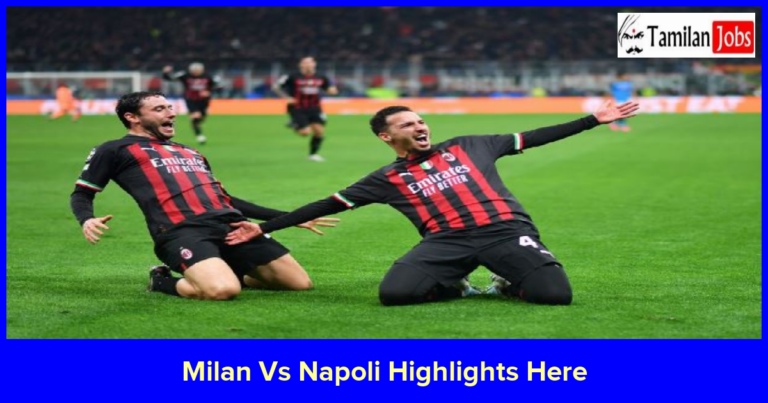 Milan Vs Napoli Highlights 2023