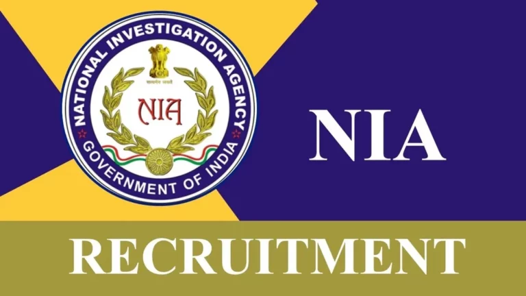NIA ASI Recruitment 2023: Apply for Assistant Sub-Inspector Posts @ nia.gov.in!