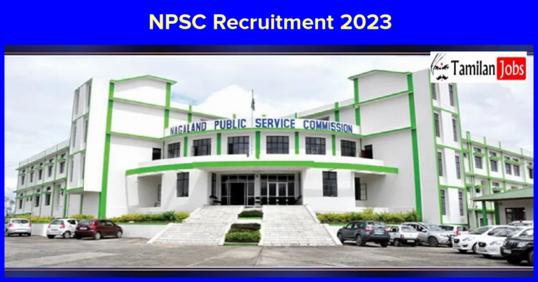 NPSC Recruitment 2023