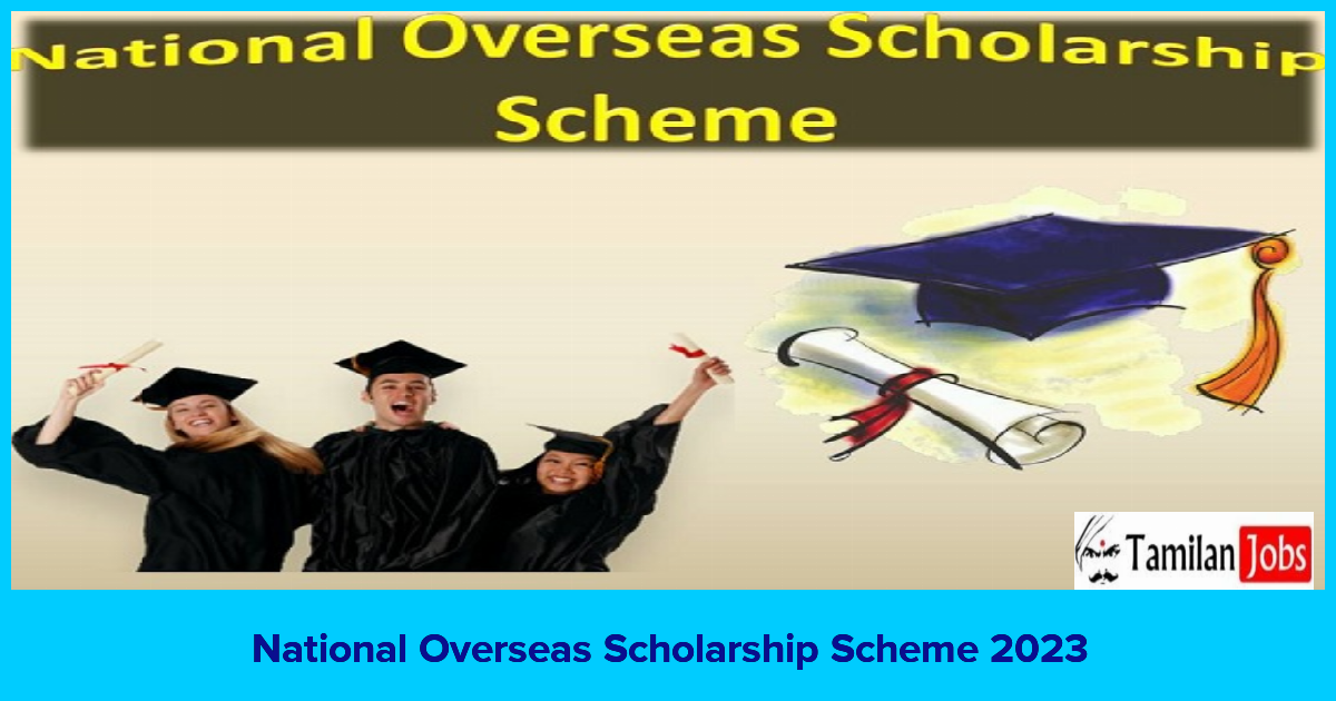 National Overseas Scholarship Scheme